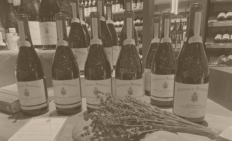 Chateau de Beaucastel "Oenotheque"