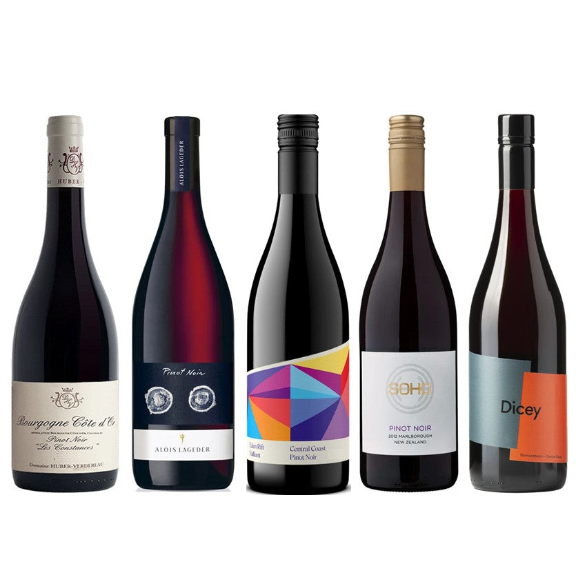 【32%OFF】ワールドピノ・ノワールセット / World Pinot Noir 5 Bottles Set