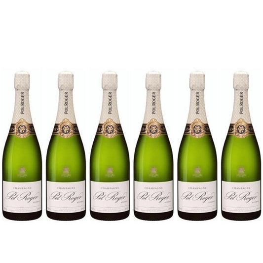 【30%OFF】ポル・ロジェ・ブリュット・レゼルヴ6本セット / Pol Roger Brut Reserve N.V. Six pack set